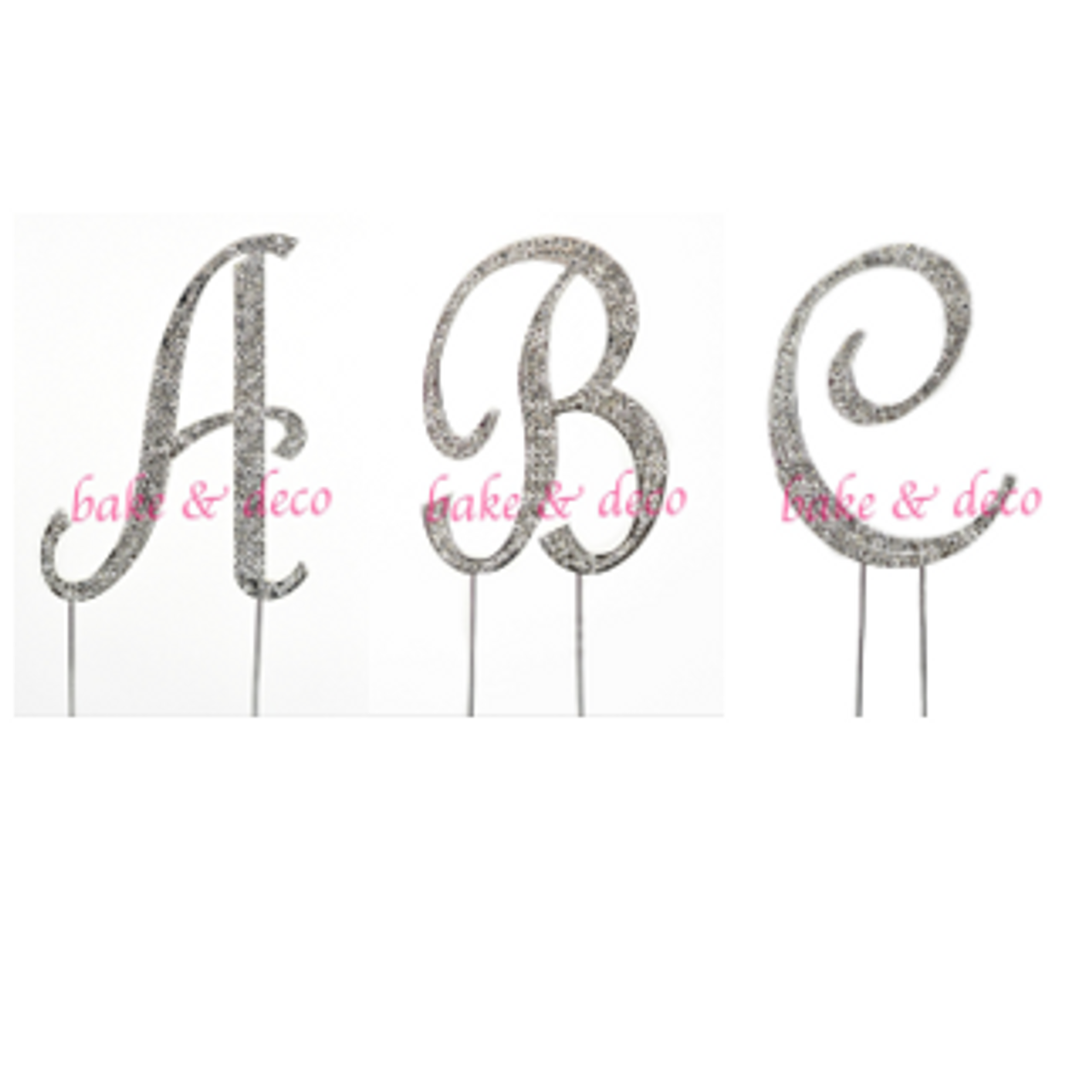 WHITE LETTERBOARD CAKE TOPPERS – CONFETTIMYPARTY